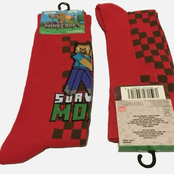 Minecraft Socks - Picture 3 of 16
